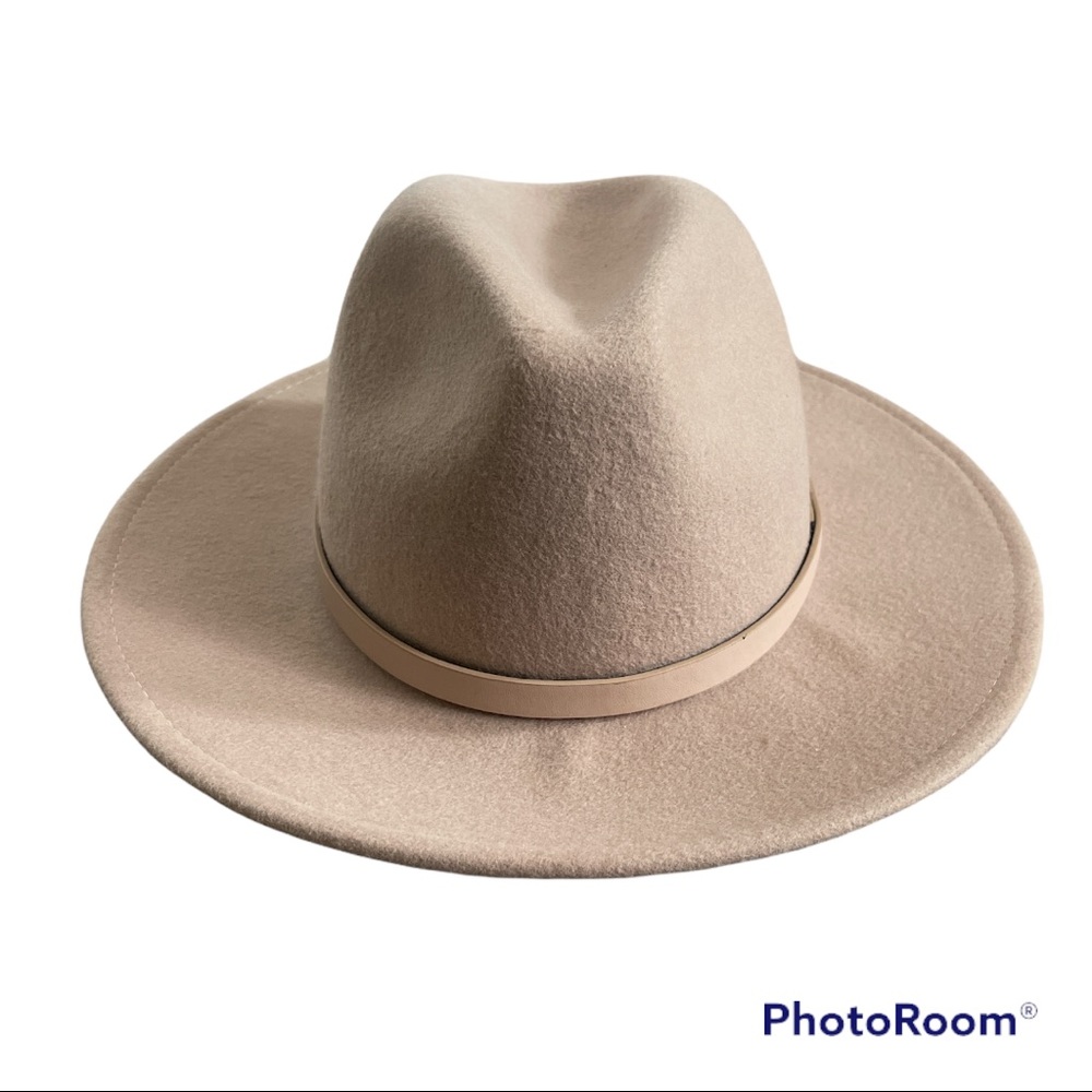Free people dusty pink wool hat